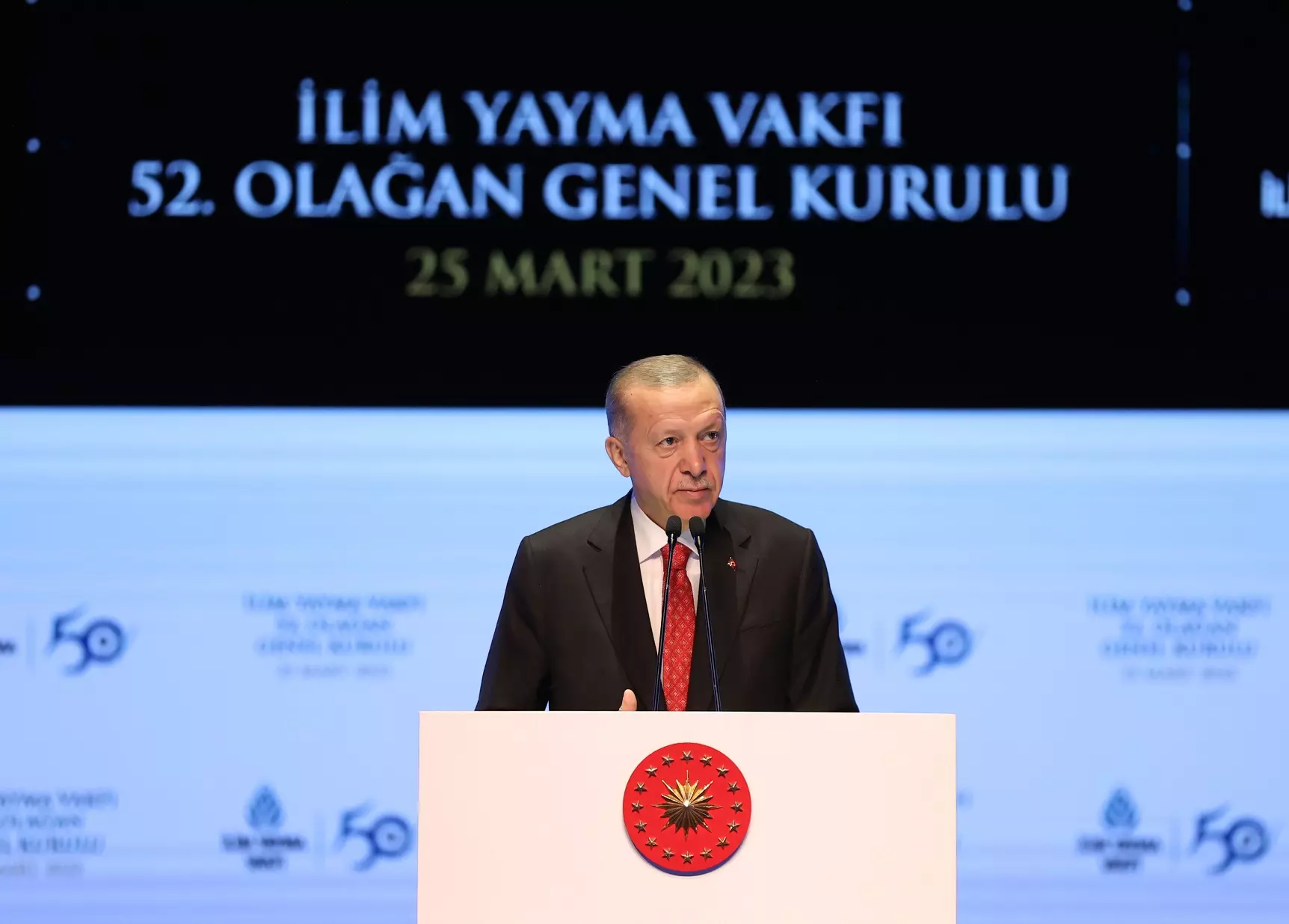 Cumhurbaşkanımız Erdoğan, İlim Yayma Vakfı 52. Olağan Genel Kurulu’nda konuştu